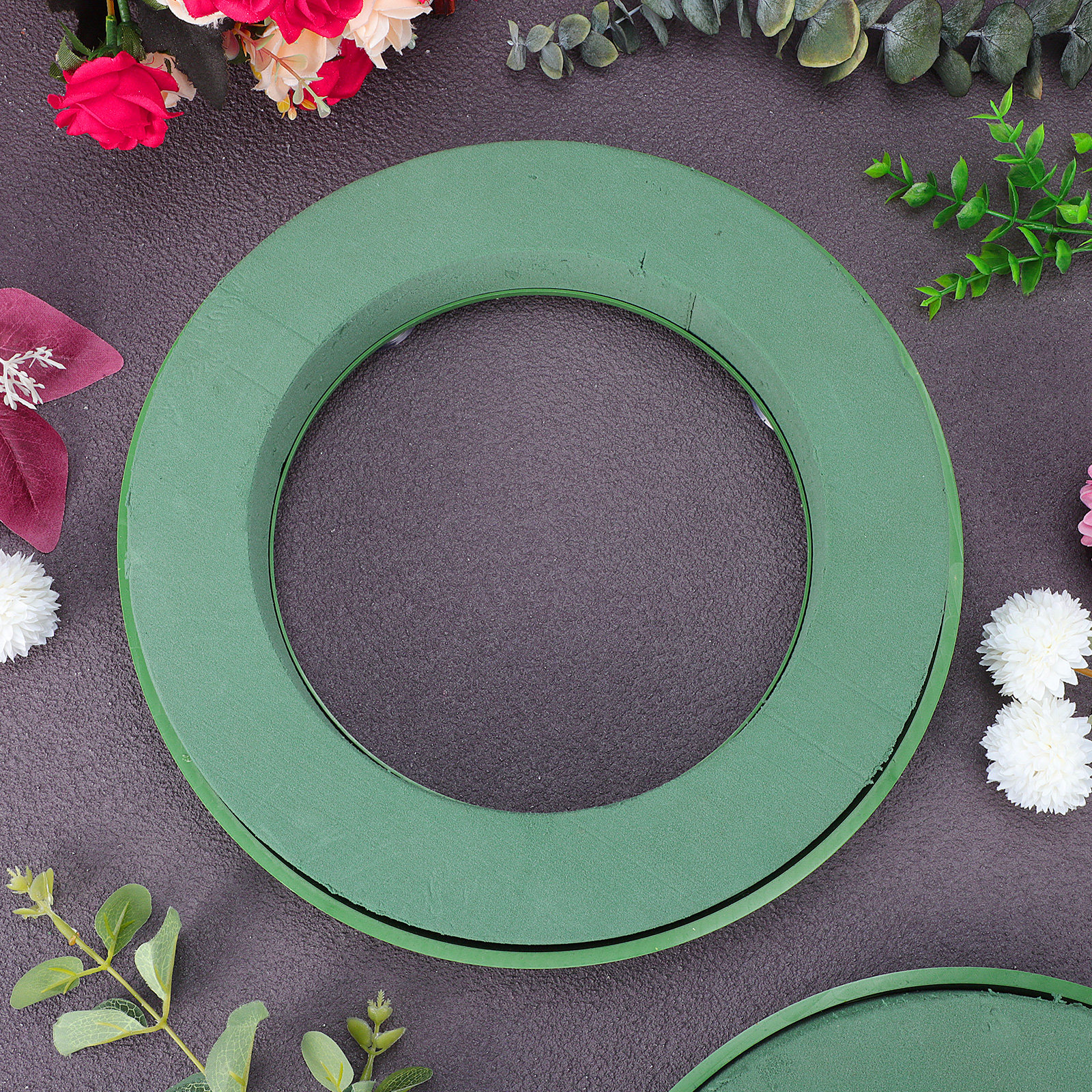 Florist Flower Supply - 2Pcs Wet Floral Foam Wreath with