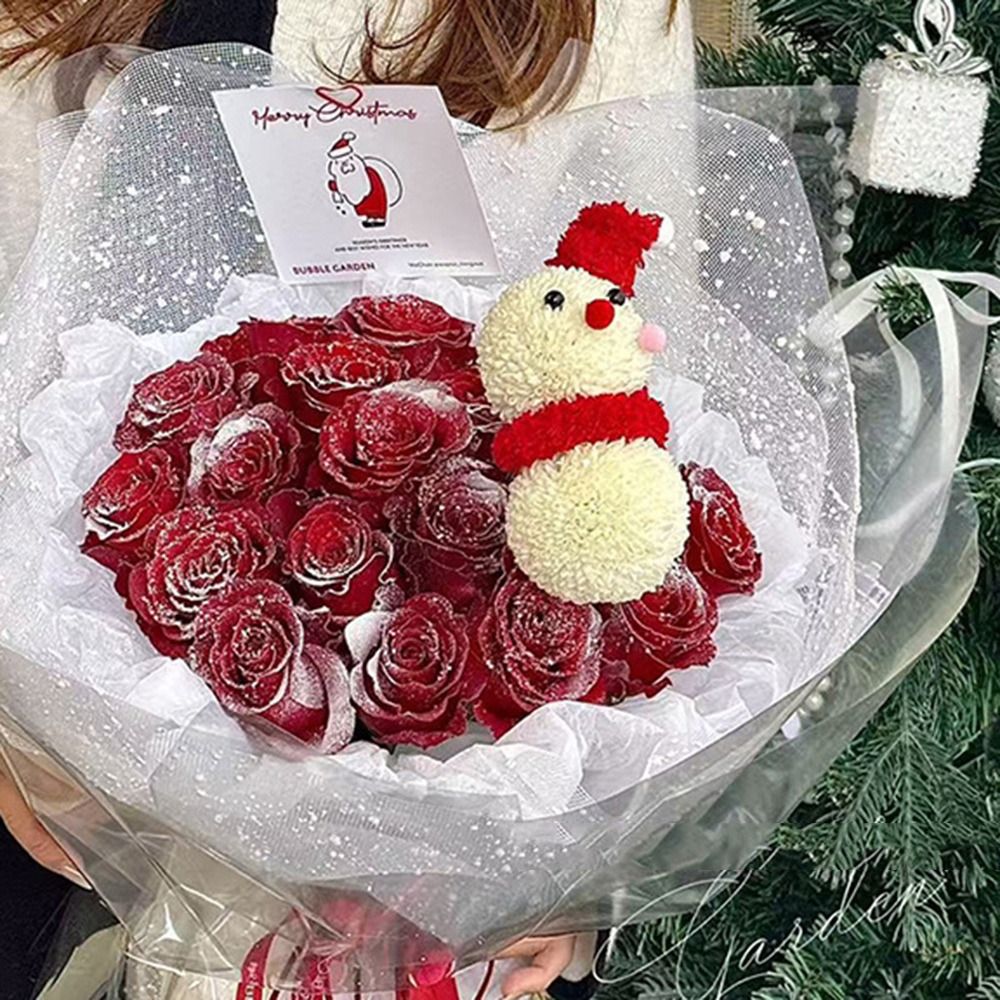 Snowflake Fresh Flower Wrappin - Florist Supply Paper 评论和价格