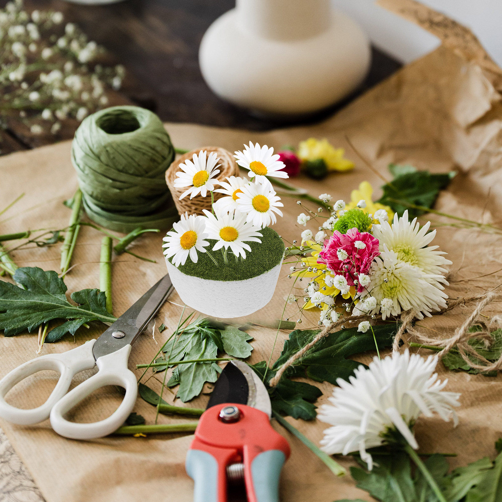 Flower Arrangement Foam Block  - Florist Flower Supply 评论和价格