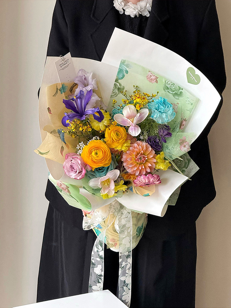 5pcs, Valentine's Day Korean P - Florist Supply Paper 评论和价格