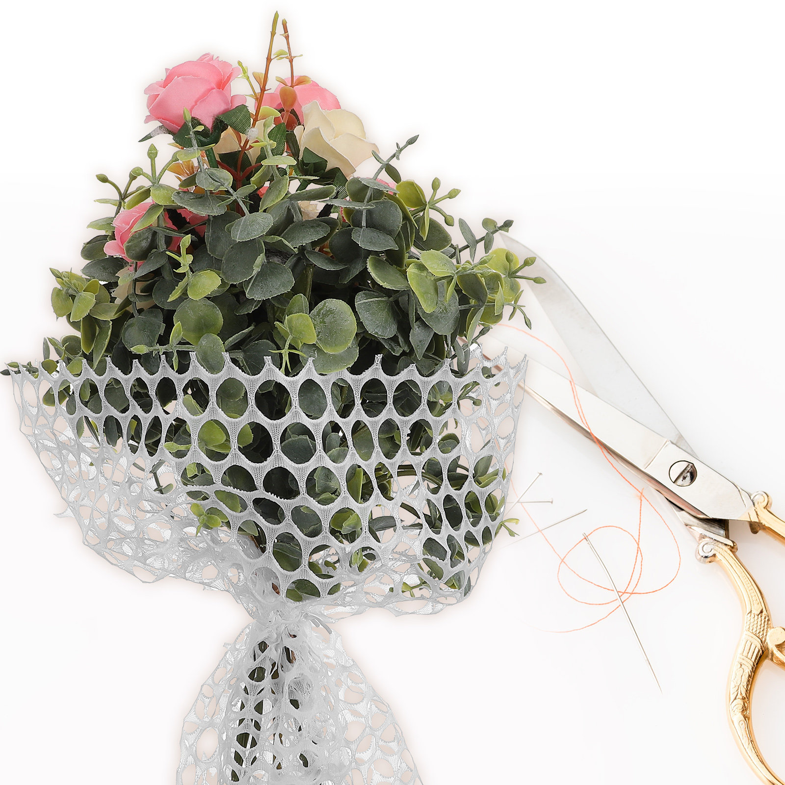 1 Roll Premium Polyester Flowe - Florist Flower Supply 评论和价格