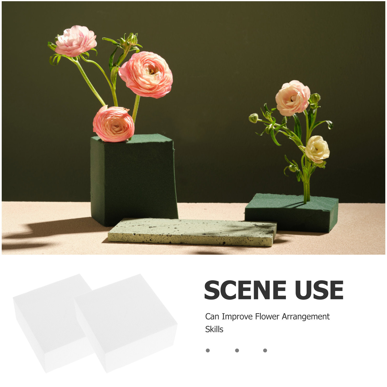 20Pcs Floral Foam Blocks Craft - Florist Flower Supply 评论和价格