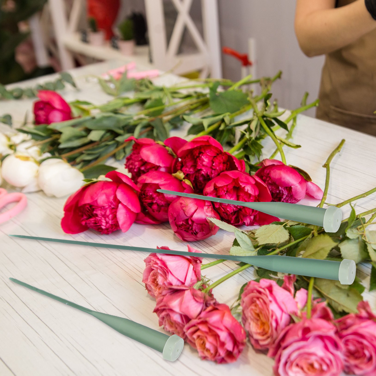 50Pcs Portable Floral Water Tu - Florist Flower Supply 评论和价格