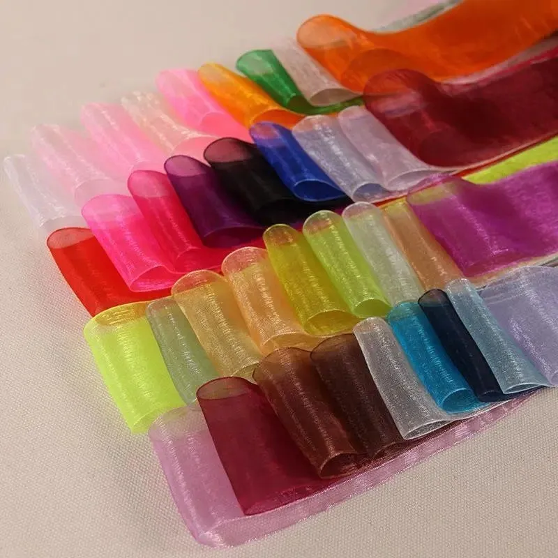 45meters/roll wide 5cm Organza - Florist Supply Ribbon 评论和价格