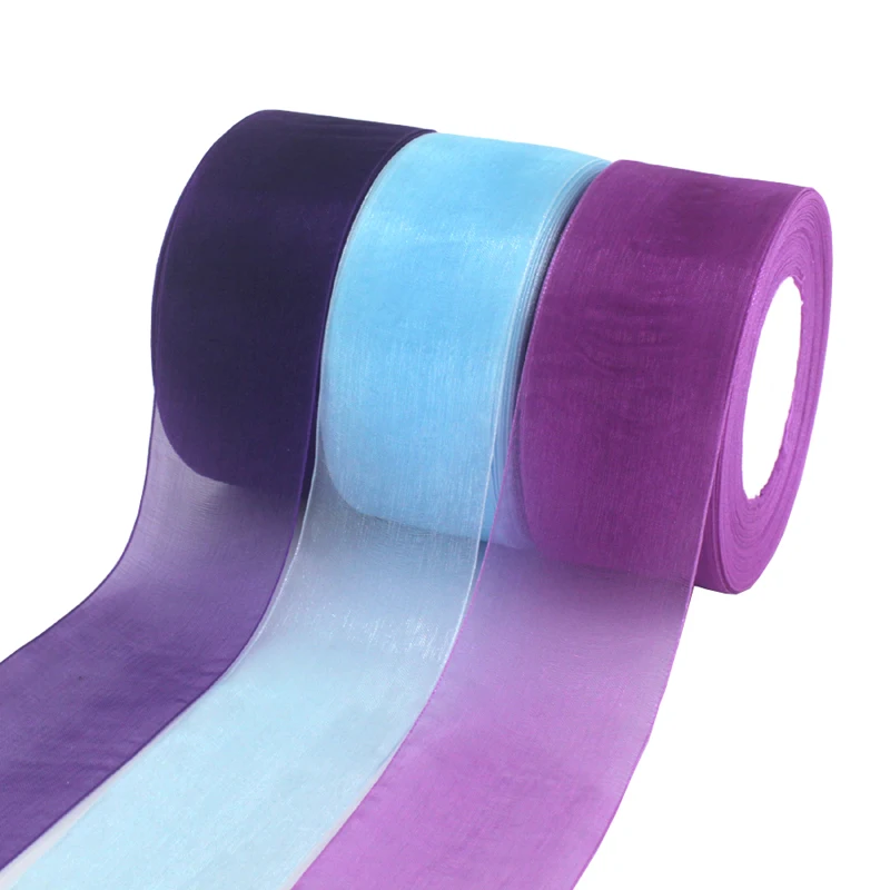 45meters/roll wide 5cm Organza - Florist Supply Ribbon 评论和价格