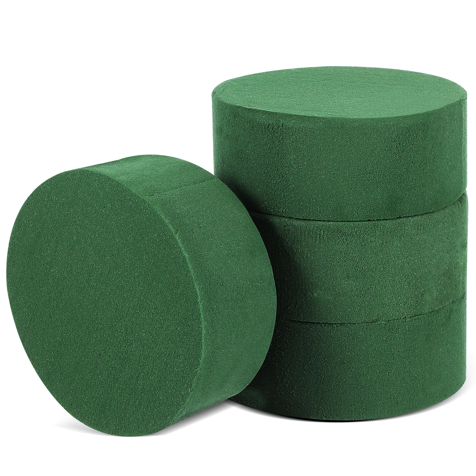 4Pcs Round Floral Foam Flower  - Florist Flower Supply 评论和价格