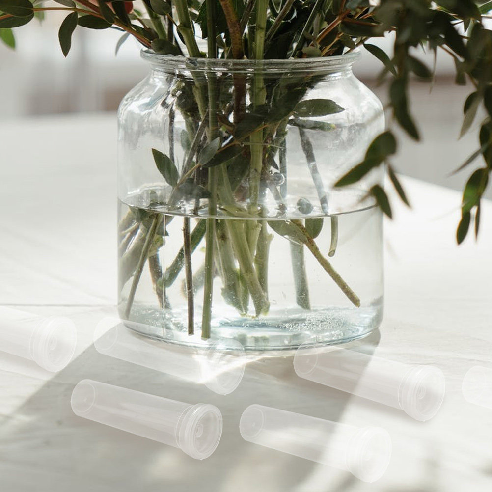 10Pcs Floral Water Tubes Plast - Florist Flower Supply 评论和价格