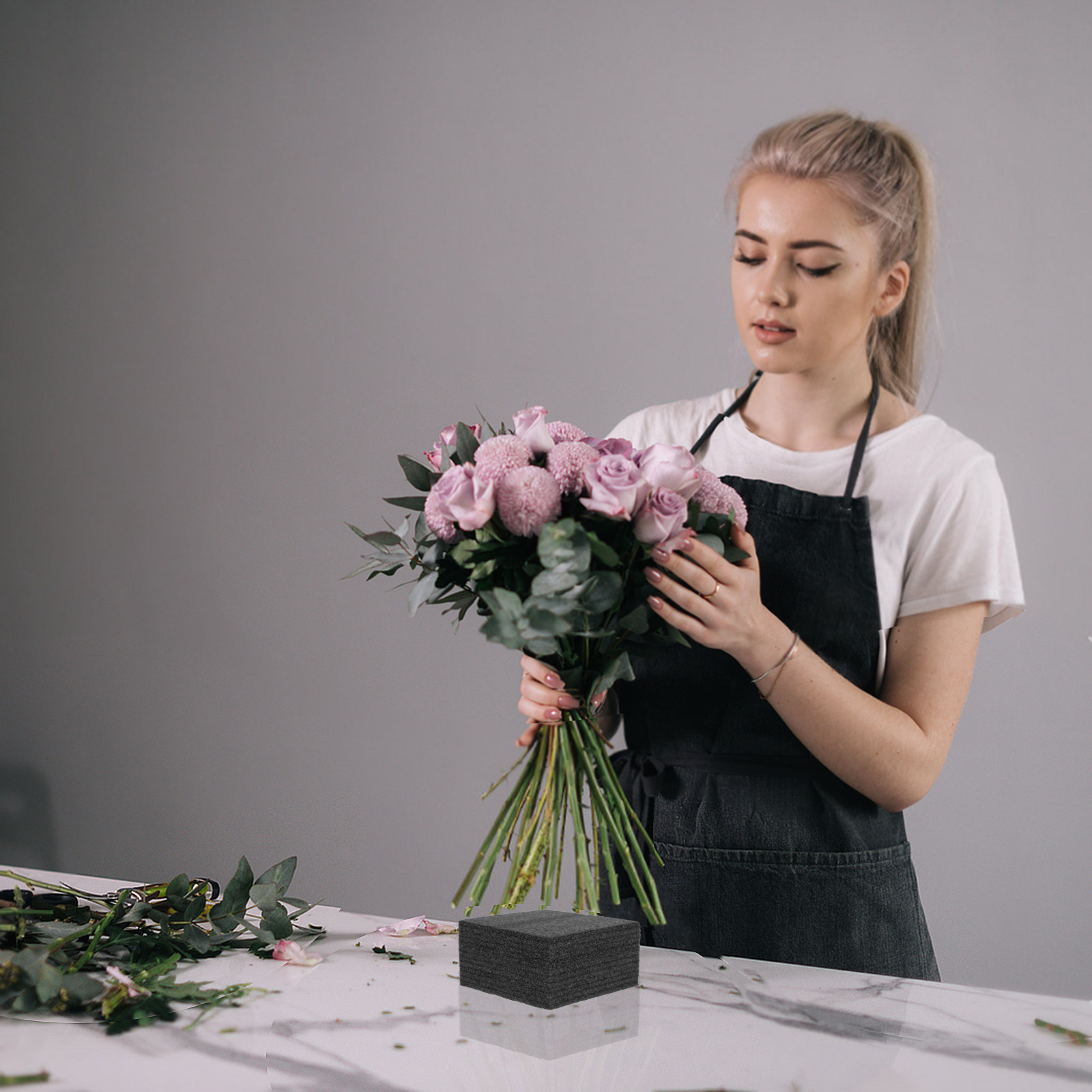 2Pcs Black Floral Foam Sheets  - Florist Flower Supply 评论和价格