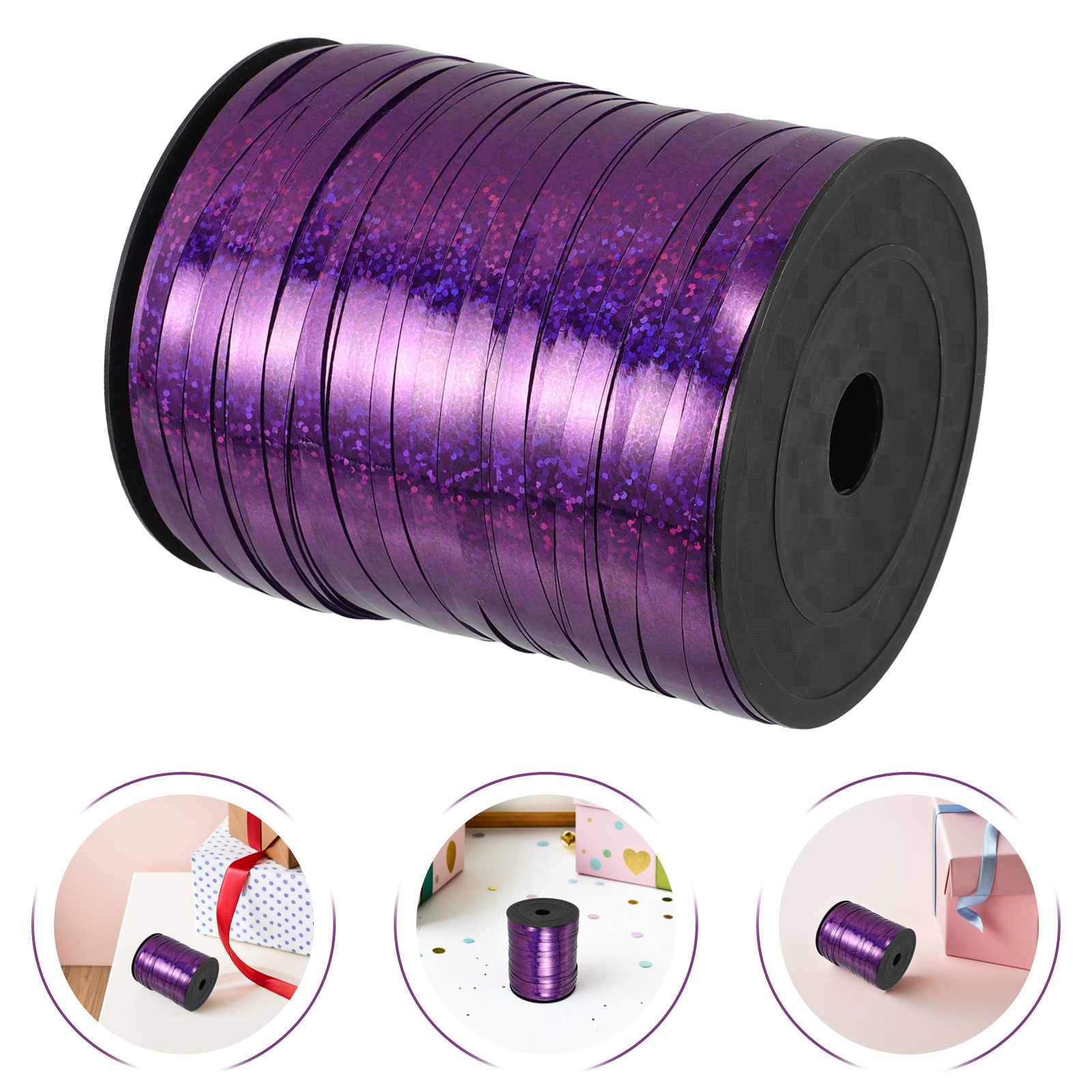 2Pcs Shiny Metallic Red Balloo - Florist Supply Ribbon 评论和价格