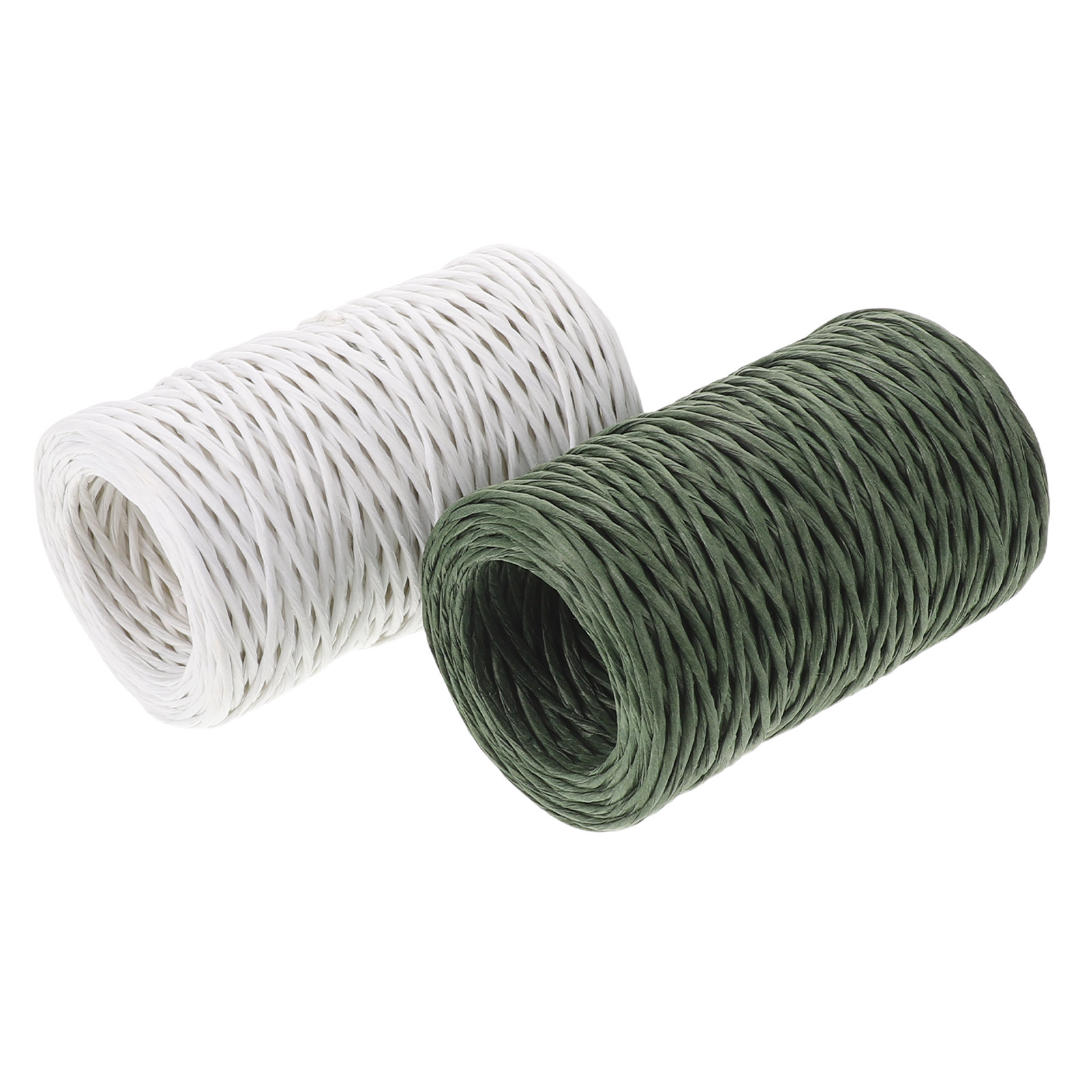 2 Rolls Paper Covered Wire for - Florist Flower Supply 评论和价格