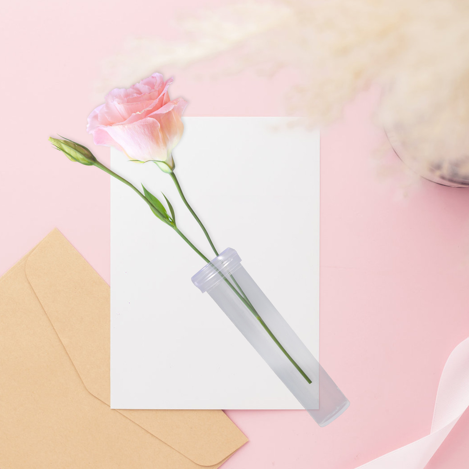 50Pcs Plastic Flower Water Tub - Florist Flower Supply 评论和价格