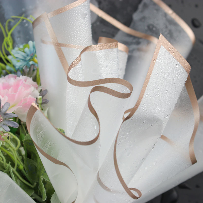 10pcs/set Waterproof Gold Bord - Florist Flower Supply 评论和价格