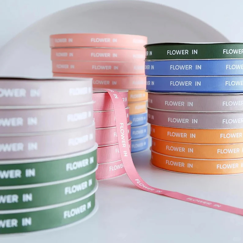 Personalized Grosgrain Ribbon  - Florist Supply Ribbon 评论和价格
