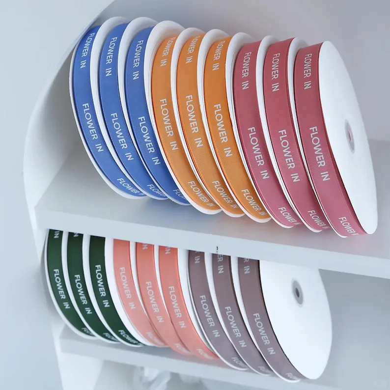 Personalized Grosgrain Ribbon  - Florist Supply Ribbon 评论和价格