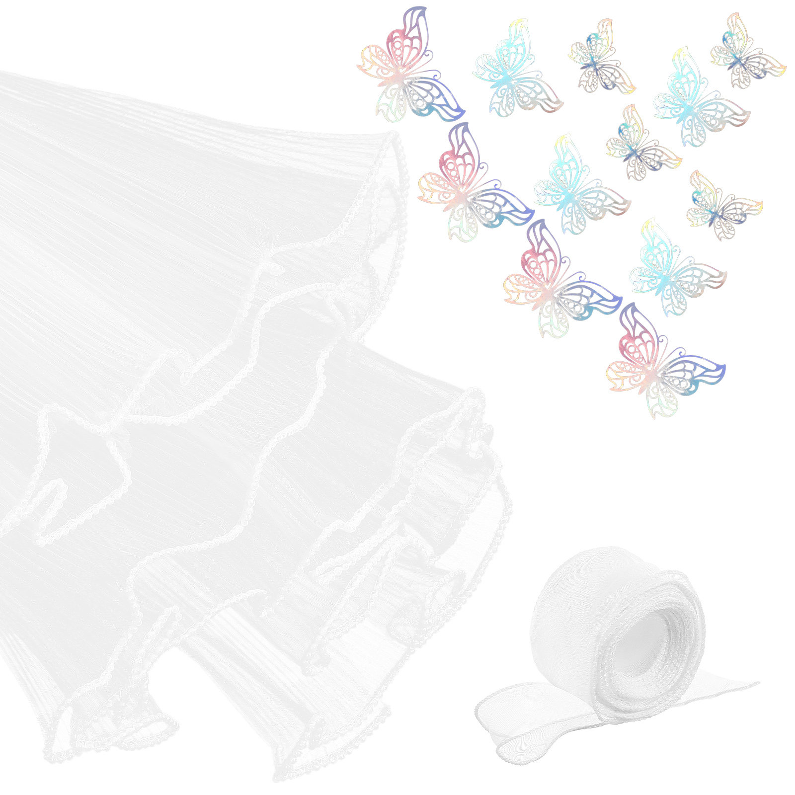 1Set Fresh Flower Bouquet Wrap - Florist Supply Ribbon 评论和价格